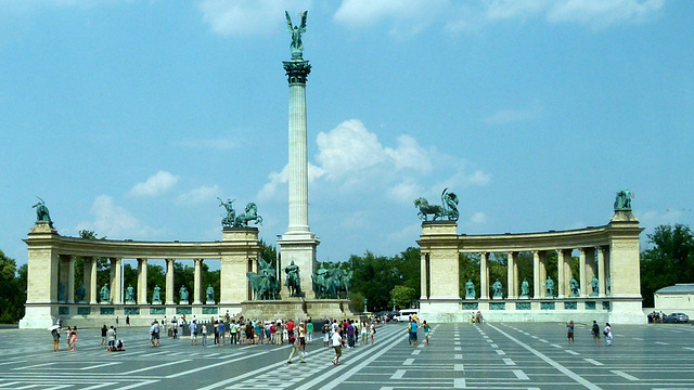 Heldenplatz in Budapest