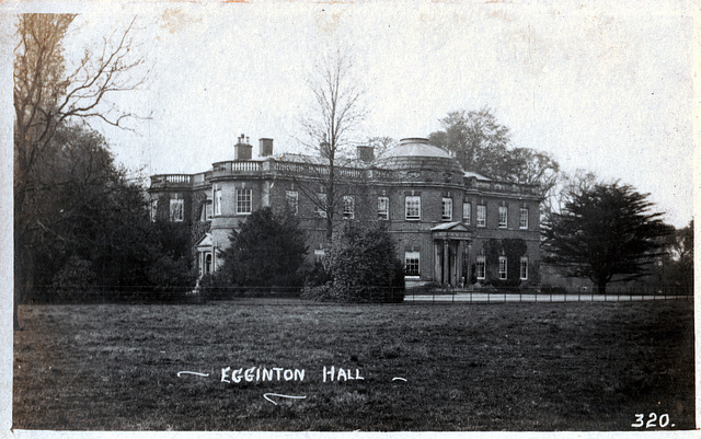 Egginton Hall, Derbyshire (Demolished)