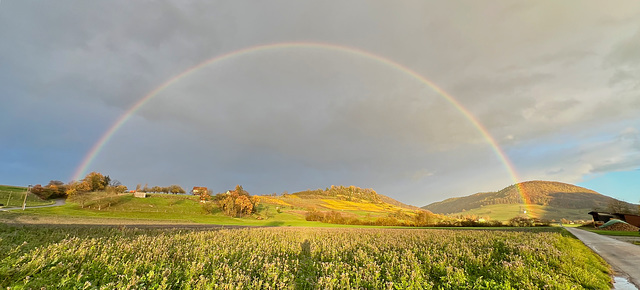 Regenbogen von Wilchingen bis Osterfingen