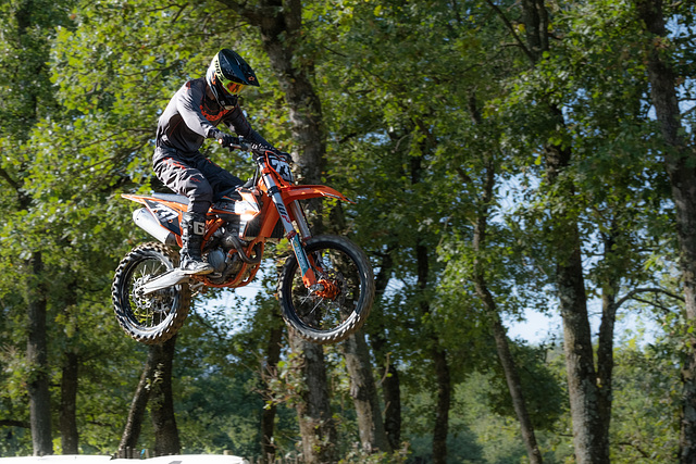 Moto cross à Montmeyran (Drôme) challenge Jacques Lebrun