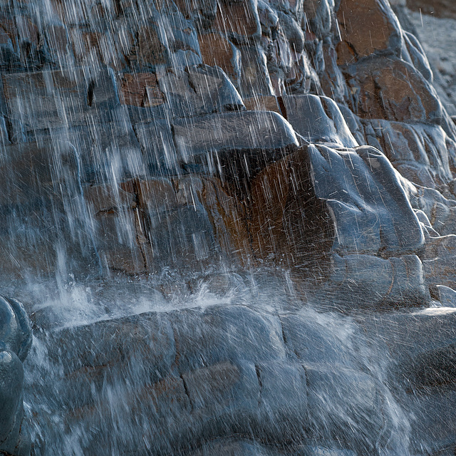 Cornwall - Sandymouth - Waterfall No.2