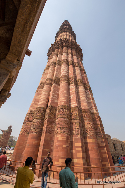 The Qatb Minar - World Heritage Site, Delhi, India