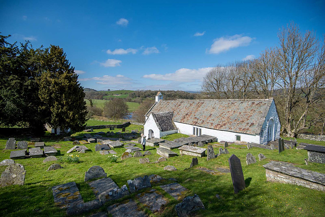 Llangar graveyard