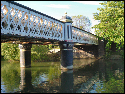 old gasworks bridge