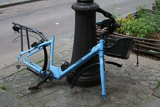 Rouler à vélo , 12 bonnes raisons de s'y mettre , en photo la mauvaise raison