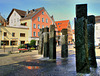 Die sieben tanzenden Steine am Kaiser-Maximilian-Platz. ©UdoSm