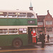 Ipswich 65 (DPV 65D) and Father Christmas - 17 Dec 1983