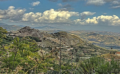 Landschaft in den Monti Sicani. Sizilien