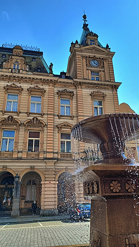 High Fence & Fountain