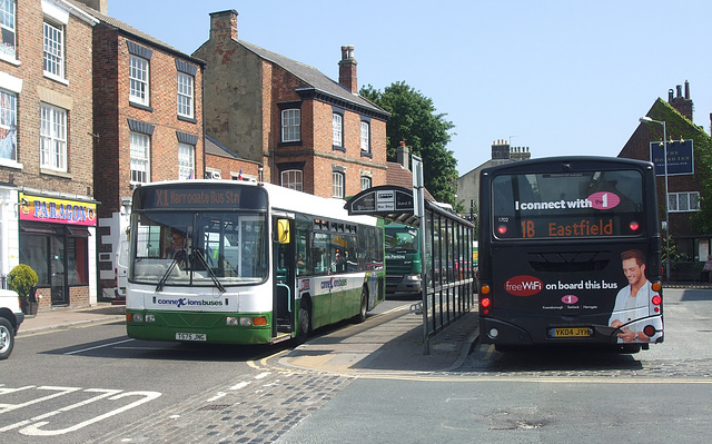 DSCF3606 Knaresborough bus station - 9 Jun 2016