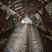 Concrete-reinforced Nissen hut, part of the defences for Scapa Flow on the Island of Hoy.