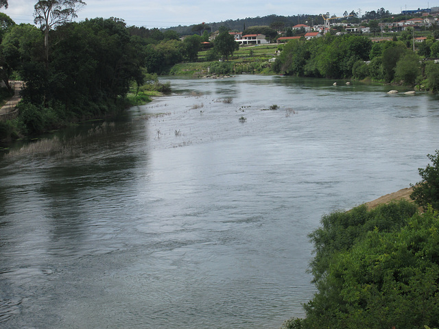 Downstream view to River Cávado.