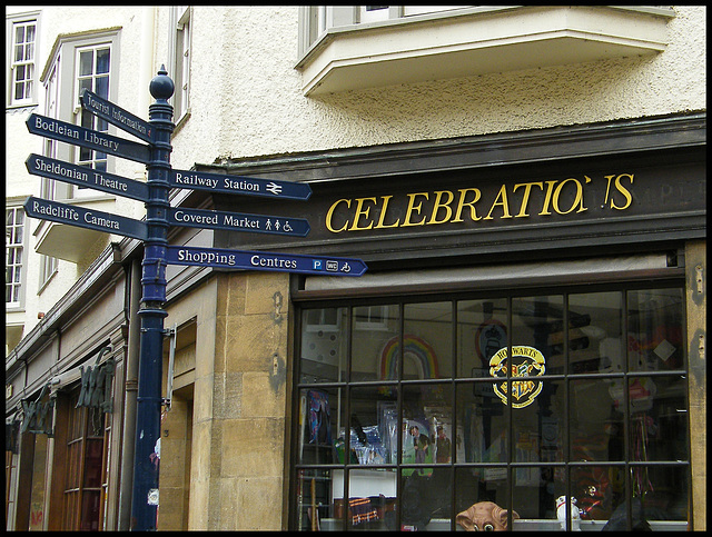 Turl Street signpost