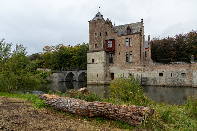 Belgien - Kasteel Tillegem in Brügge