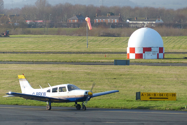 G-BBXW at Gloucestershire Airport - 18 January 2020
