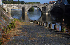 Cale de mise à l'eau sur la Mayenne