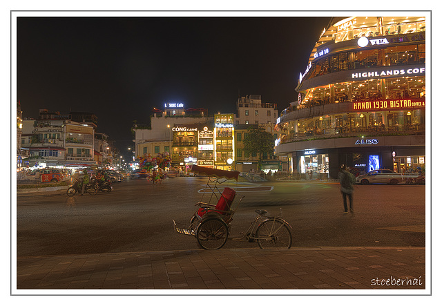 Dong Kinh Nghia Thuc Square in Hanoi / Vietnam