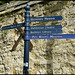 Brasenose Lane fingerpost