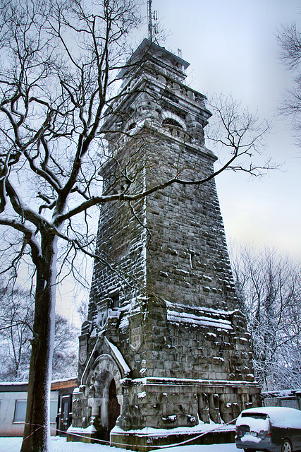 Bismarckturm Langenberg (Velbert) / 9.12.2017