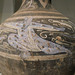 Detail of the Han Covered Jar in the Metropolitan Museum of Art, September 2019