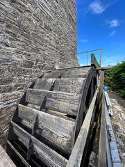 The mill wheel at Mill of Eyrland