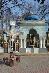 Moldova, Bălți, The Well at Sts. Emperors Constantine and Elena Cathedral