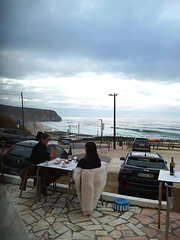 Praia Grande seen from Crôa Restaurant