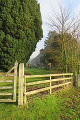 brinsop church, herefs.