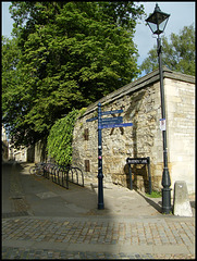 Brasenose Lane street furniture