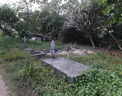 Cimetière des Caraïbes / Caribbean cemetery.