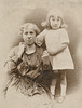 Mum - aged 3 - with her Mother... my Grandmother