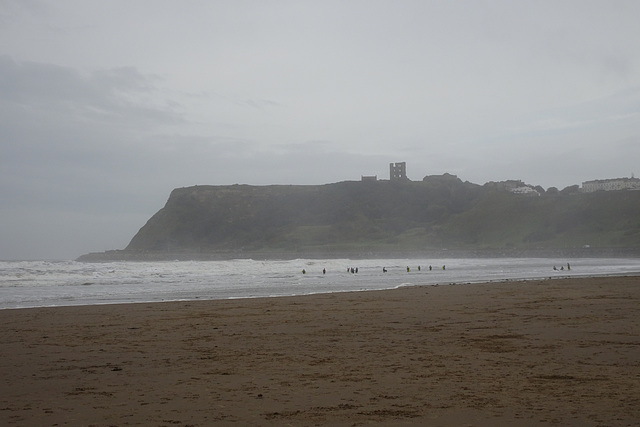 Surfers In The Swell