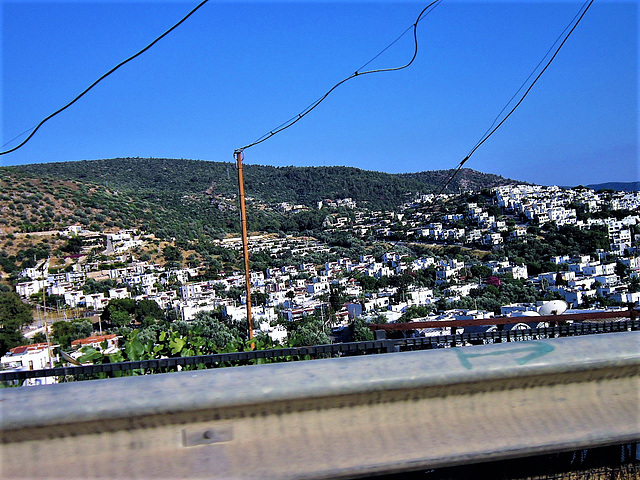 Lots of new homes going up in Bodrum