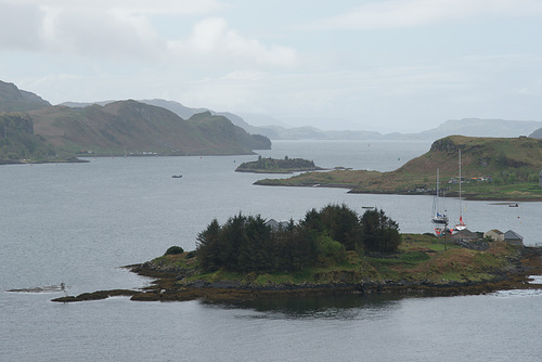 View From Dunollie Castle