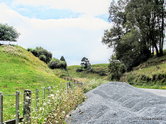 Gravel For Road Works.