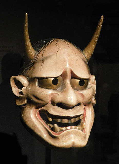 Hannya Noh Mask in the Metropolitan Museum of Art, March 2019