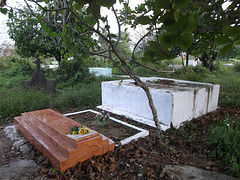 Cimetière des Caraïbes / Caribbean cemetery.