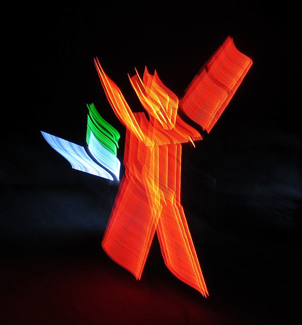 Burning Man Figure At BEquinox (3104)