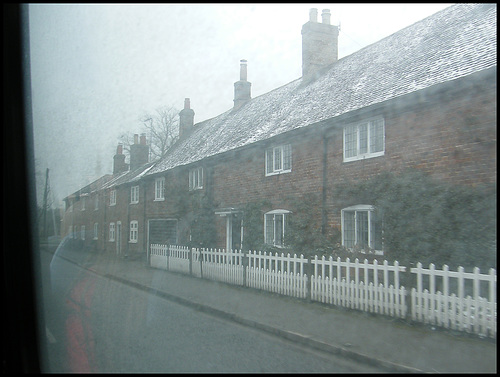 terraced cottages at Wing