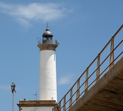 Ibiza Town port lighthouse