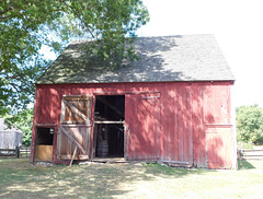 Red Barn in Old Bethpage Village, August 2022