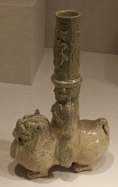 Figure of Man Astride a Mythical Beast in the Metropolitan Museum of Art, May 2011