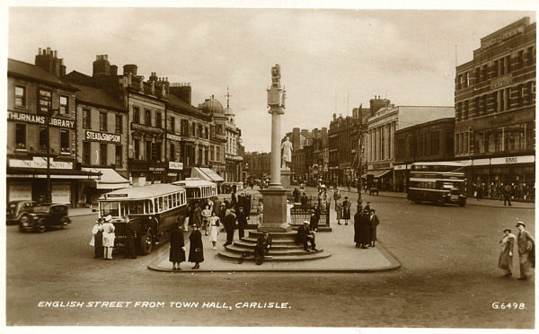 Carlisle, Cumbria - Then & Now.