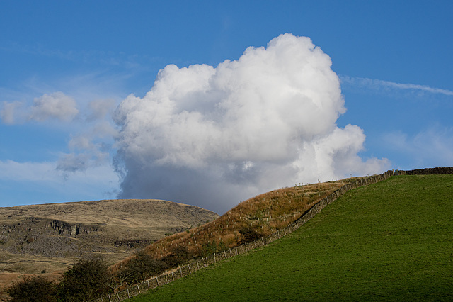 Big cotton wool cloud