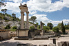 20150521 8067VRAw [F] Zwillingstempel, Glanum, Saint-Remy-de-Provence