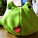 Tongue is in - now to stuff the frog