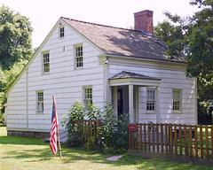 The Conklin House in Old Bethpage Village, August 2022