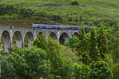 Mighty walls of Glenfinnan Viaduct
