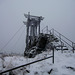 Hurra! Fränkische Fernsicht (HFF) - Schneeberggipfel mit "Backöfle" (lol)