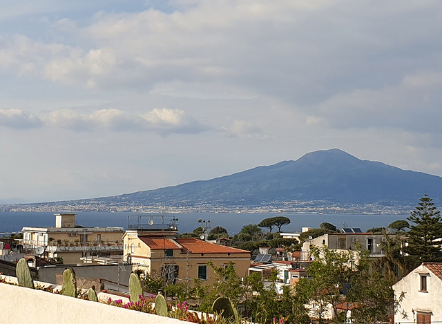 Golf von Neapel mit Vesuv